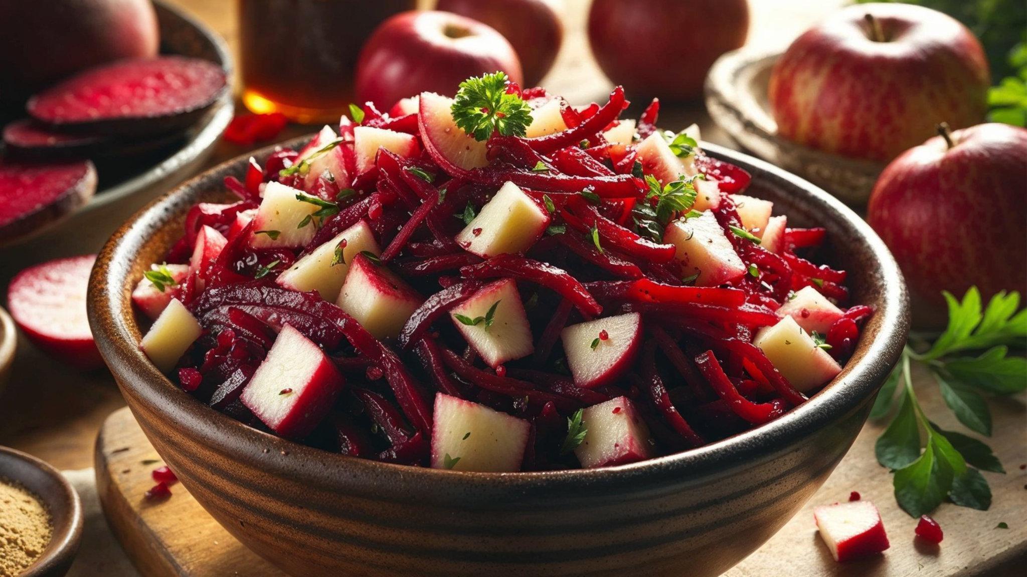 Beet and Apple Salad recipe