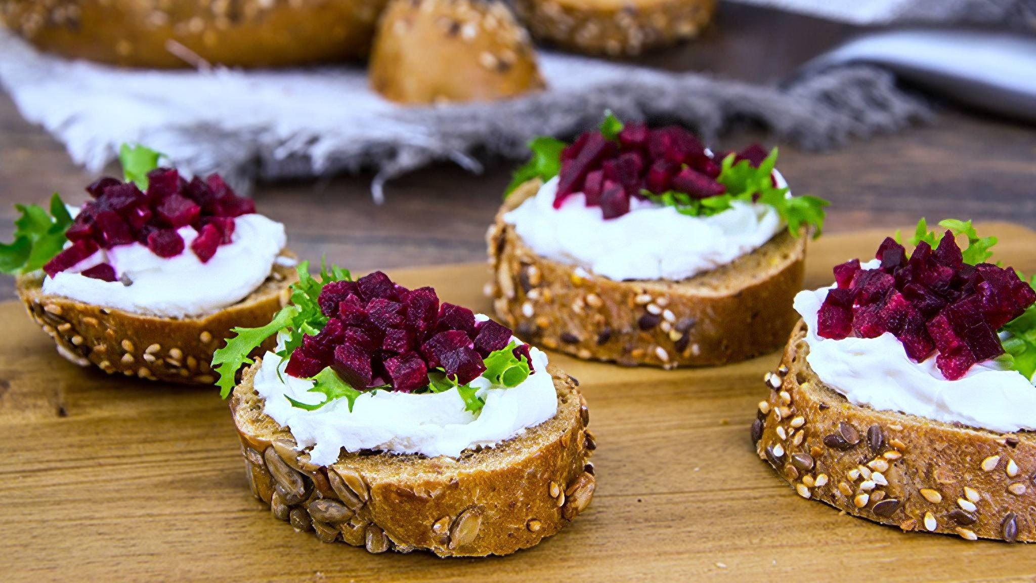 Beet Bruschetta