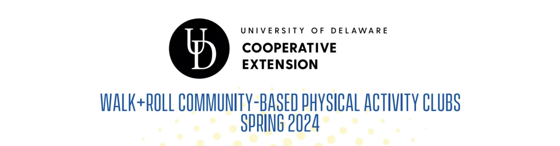 Walk+Roll Community-Based Physical Activity Clubs Spring 2024